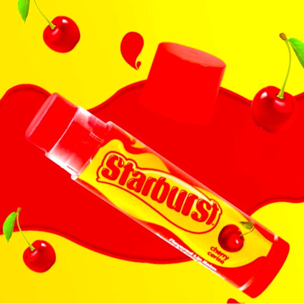 STARBURST Cherry Flavoured Lip Balm 🍒
